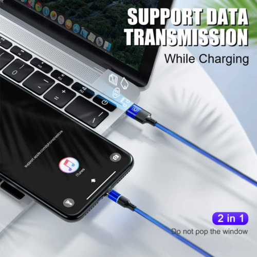 Magnetic Charging Cable, CAFELE 4ft3 in 1 Magnet Phone Charger Blue/4ft/Pack - Fresh Stock Dated February 2026