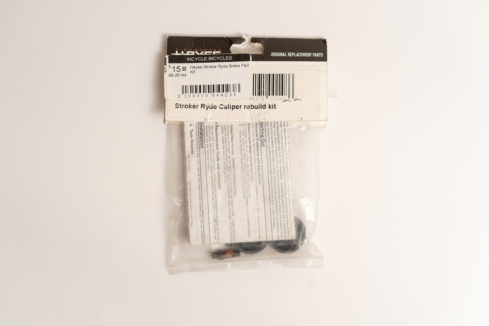 Hayes Stroker Ryde Brake Pad Kit - Fresh Stock Dated February 2026