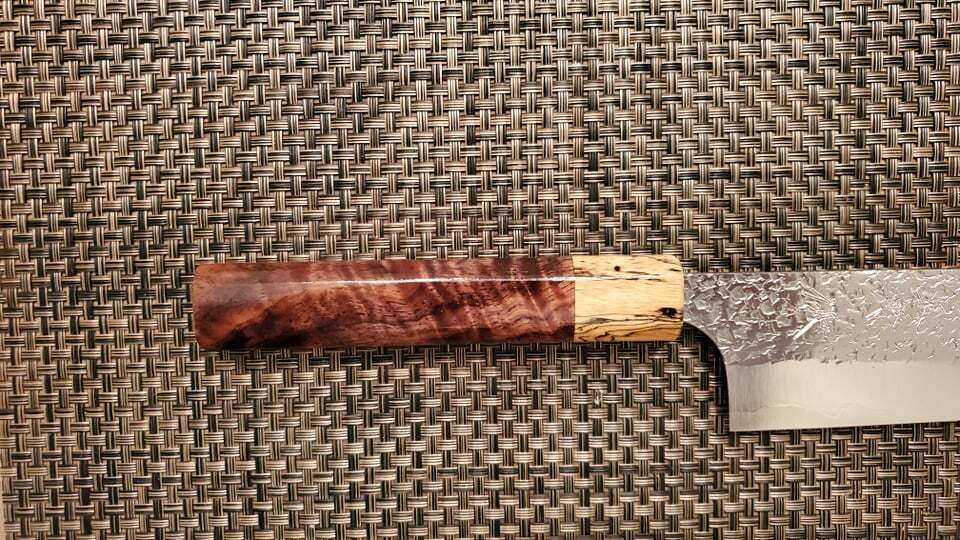 Yu Kurosaki Shizuku R2 / SG2 Bunka 165mm with Custom Handle - Fresh Stock Dated February 2026