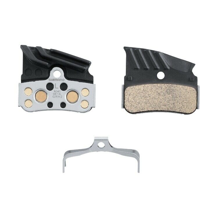 Shimano XTR N04C Metal Disc Brake Pads (XTR M9100, DEORE XT M8100, SLX M7100) - Fresh Stock Dated February 2026