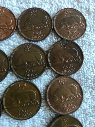 Lot Of 26 Irish Lucky Half-pennies 1964 - Fresh Stock Dated February 2026
