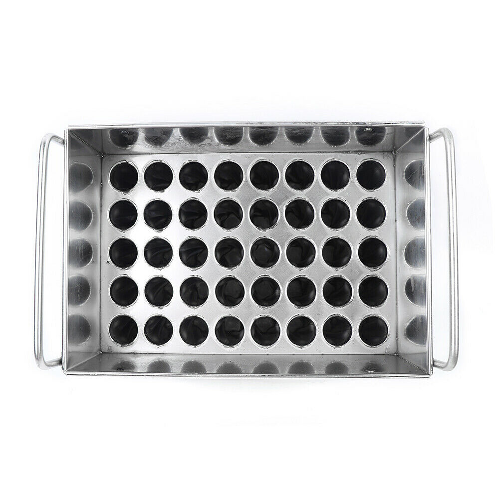 Commercial Ice Cream Stick Mold Stainless Steel 40 Pcs Spiral Popsicle Mold - Fresh Stock Dated December 2025