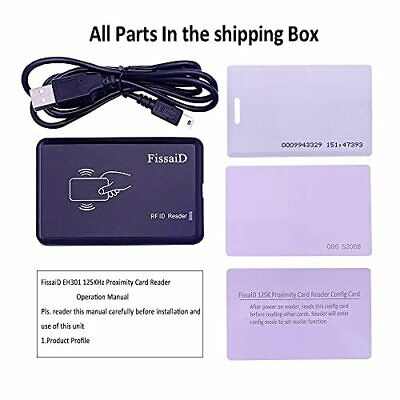 RFID Reader 125KHz Reader Reads Both 1326 Family Proximity Cards & EM4100 ID - Fresh Stock Dated February 2026