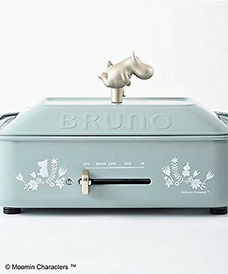BRUNO Compact Hot Plate BOE059-BGR (Moomin) Japan Domestic AC:100 - Fresh Stock Dated December 2025