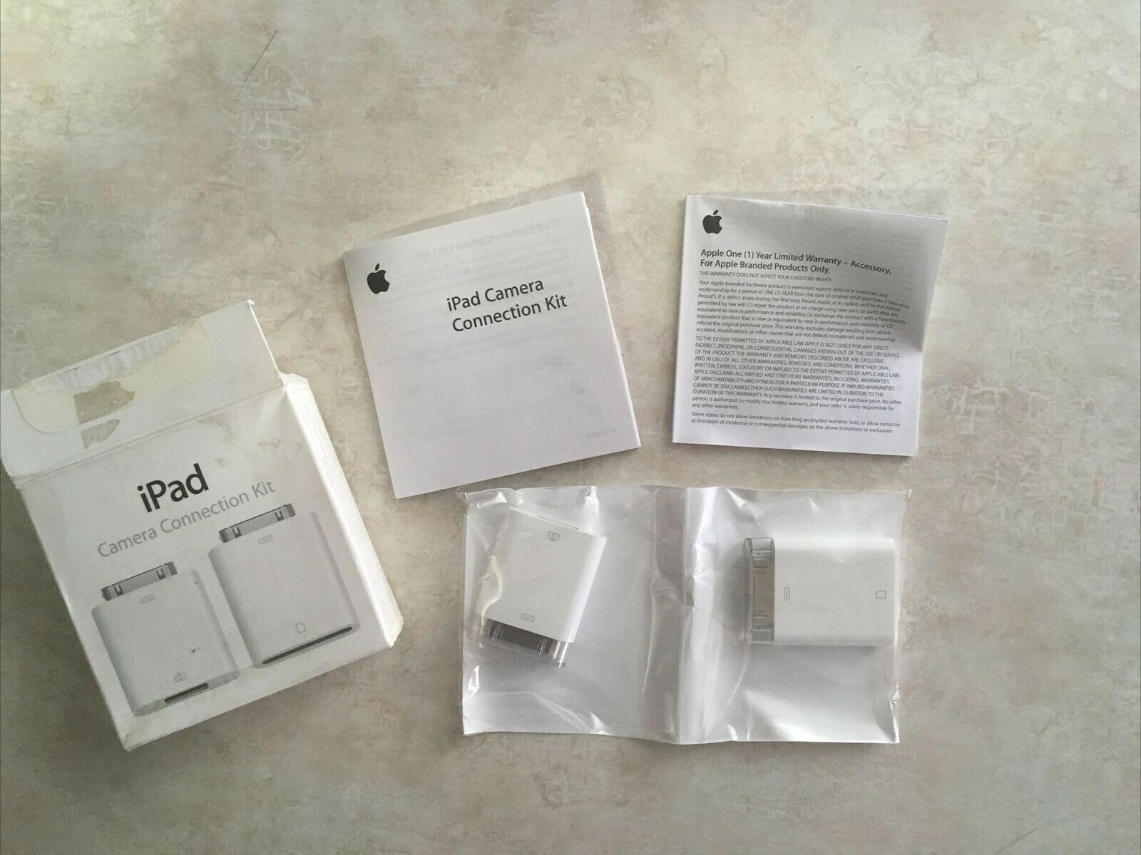 Apple iPad Camera Connection Kit MC531ZM/A - Fresh Stock Dated February 2026