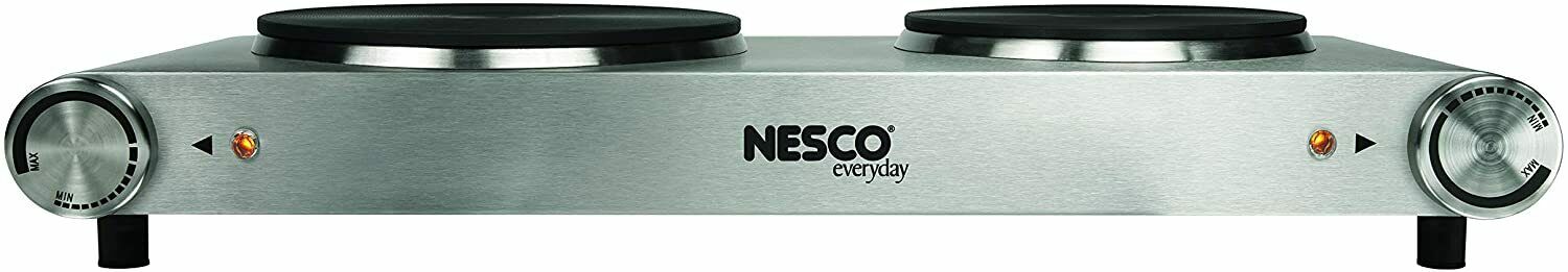 Used Nesco DB-02 food warmer Double Burner - Fresh Stock Dated December 2025