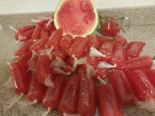 650 BOLSAS para HELADOS Bolis 8×26 Saborines bolsitas para hielitos plastic bags - Fresh Stock Dated December 2025