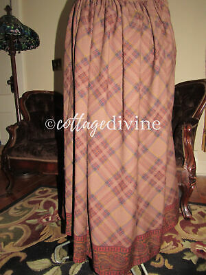 Preppy Polo Ralph Lauren Plaid & Paisley Vtg Wool Full Skirt, made in Hong Kong - Fresh Stock Dated February 2026