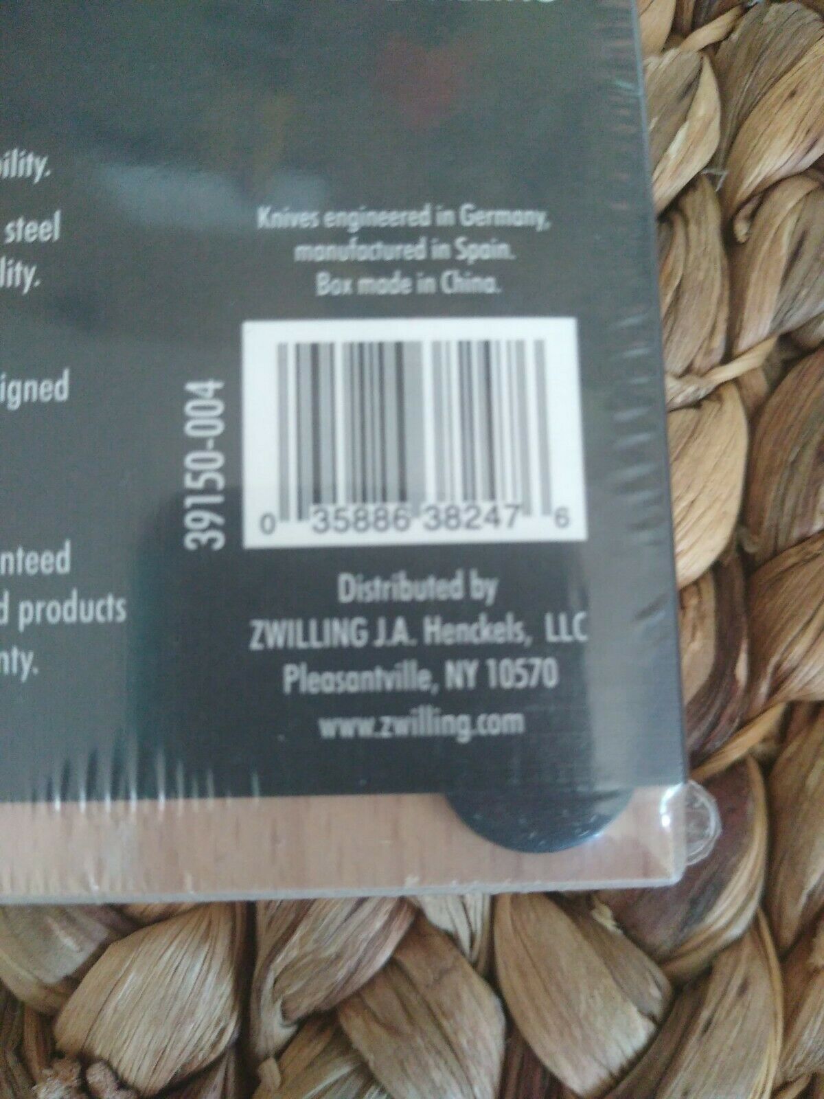 Zwilling Porterhouse 4pc Steak Set in Beechwood box Brand New - Fresh Stock Dated December 2025