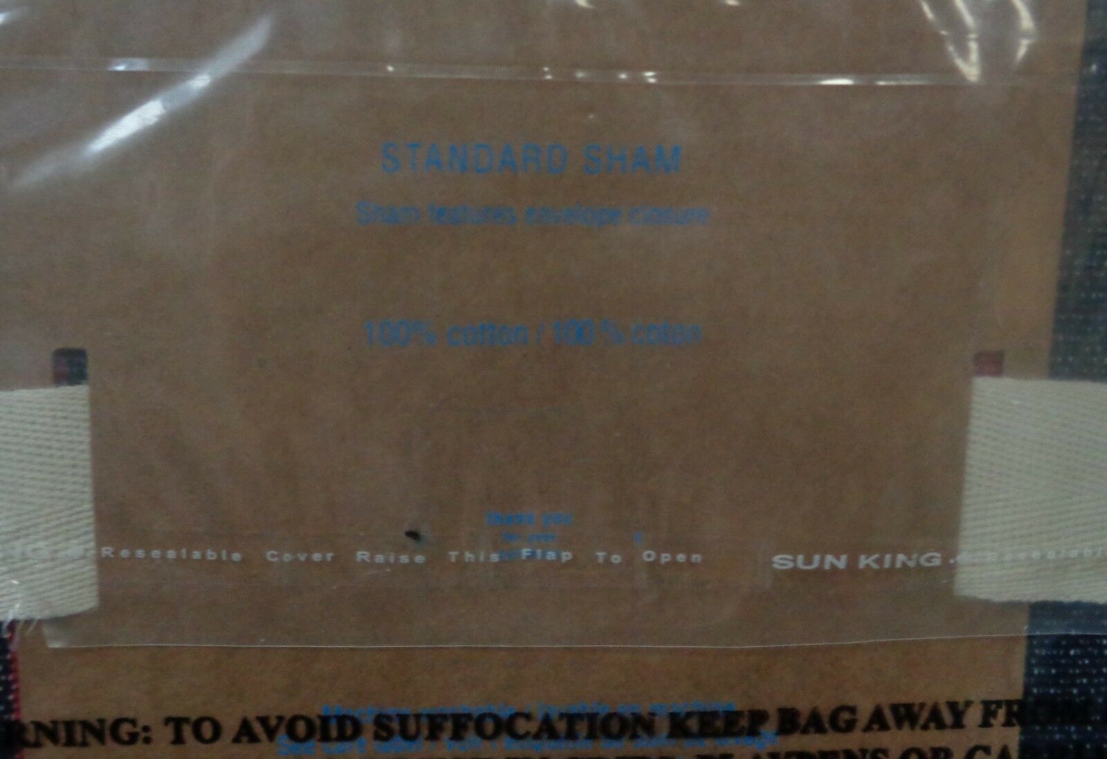 NEW Pottery Barn Teen PB Teen Taos Striped Red Blue Standard Sham Set of 2 - Fresh Stock Dated December 2025