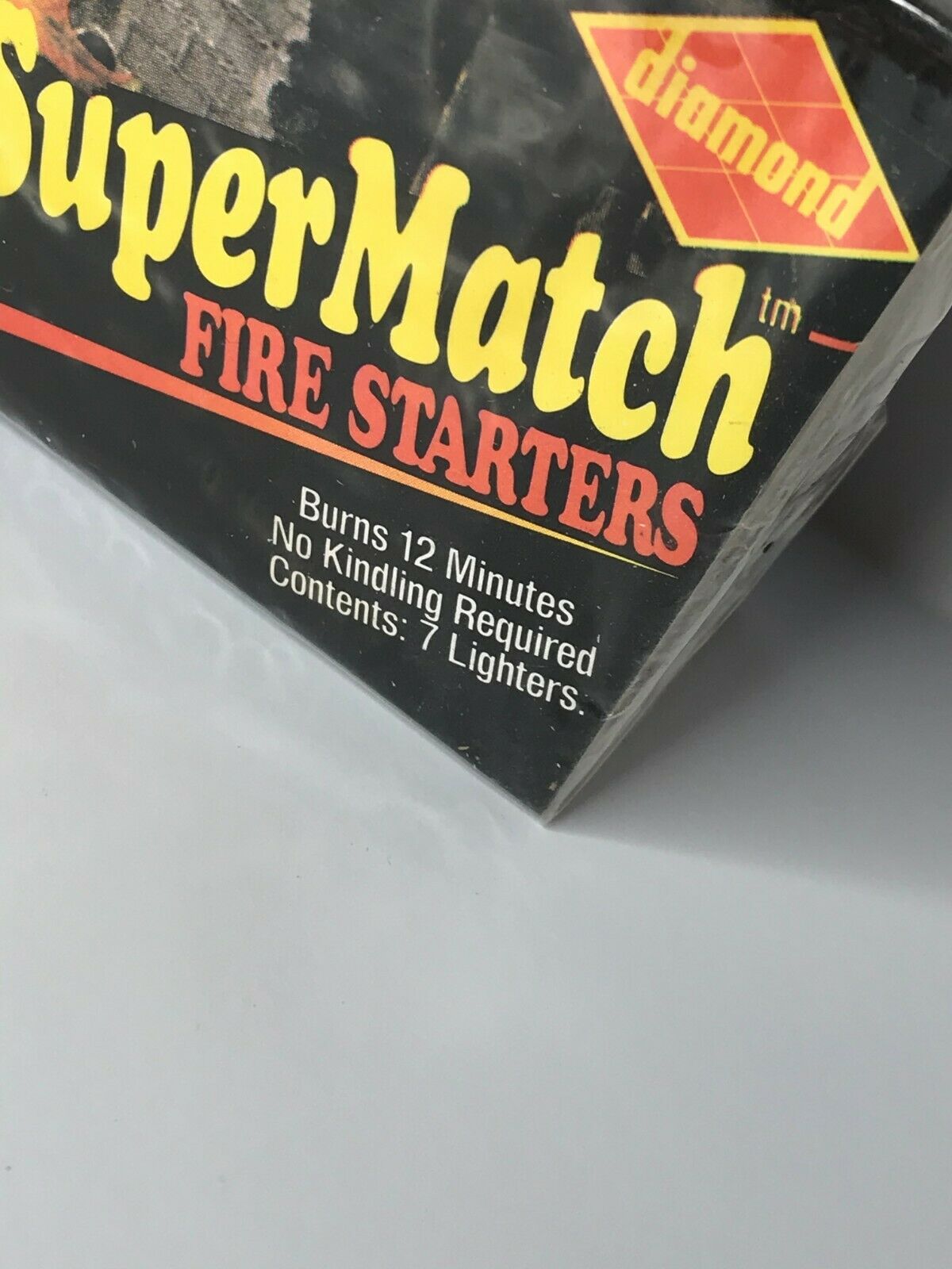 Vintage Diamond Brand SuperMatch Fire Starters 7 lighters 12 minutes! NOS light - Fresh Stock Dated December 2025