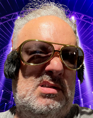 ELVIS SUNGLASSES With Sideburns Presley Rock & Roll Sun Glasses Costume Gold Gag - Fresh Stock Dated December 2025