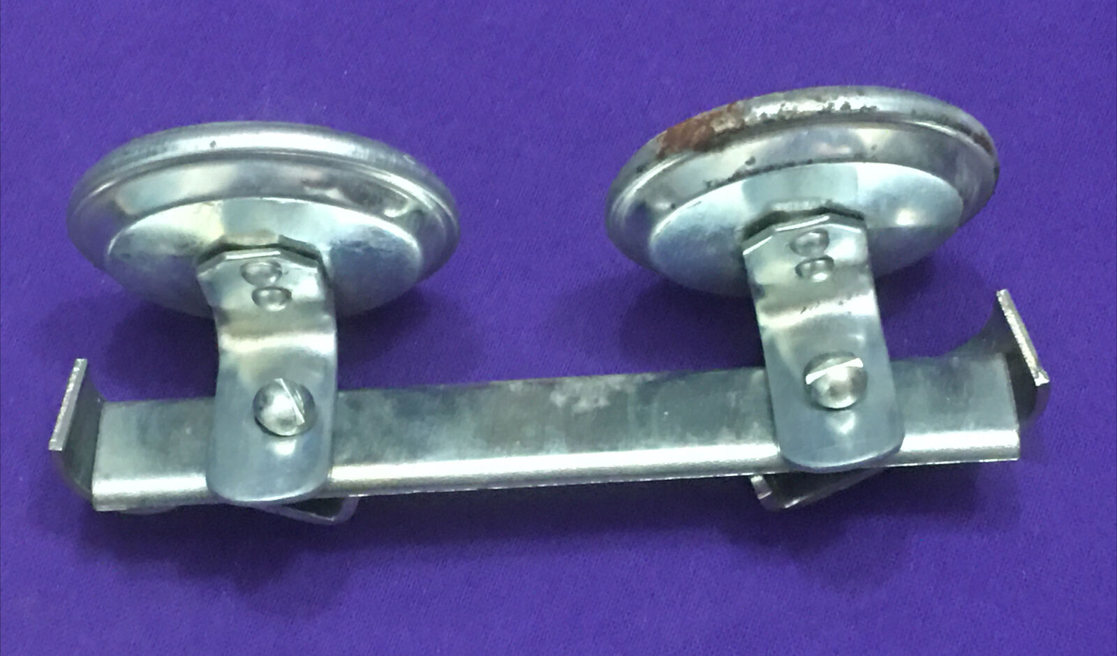 NOS Vintage SISSY BAR Twin Double GLASS REFLECTOR Sting-Ray PATINA Manta Ray GTO - Fresh Stock Dated December 2025