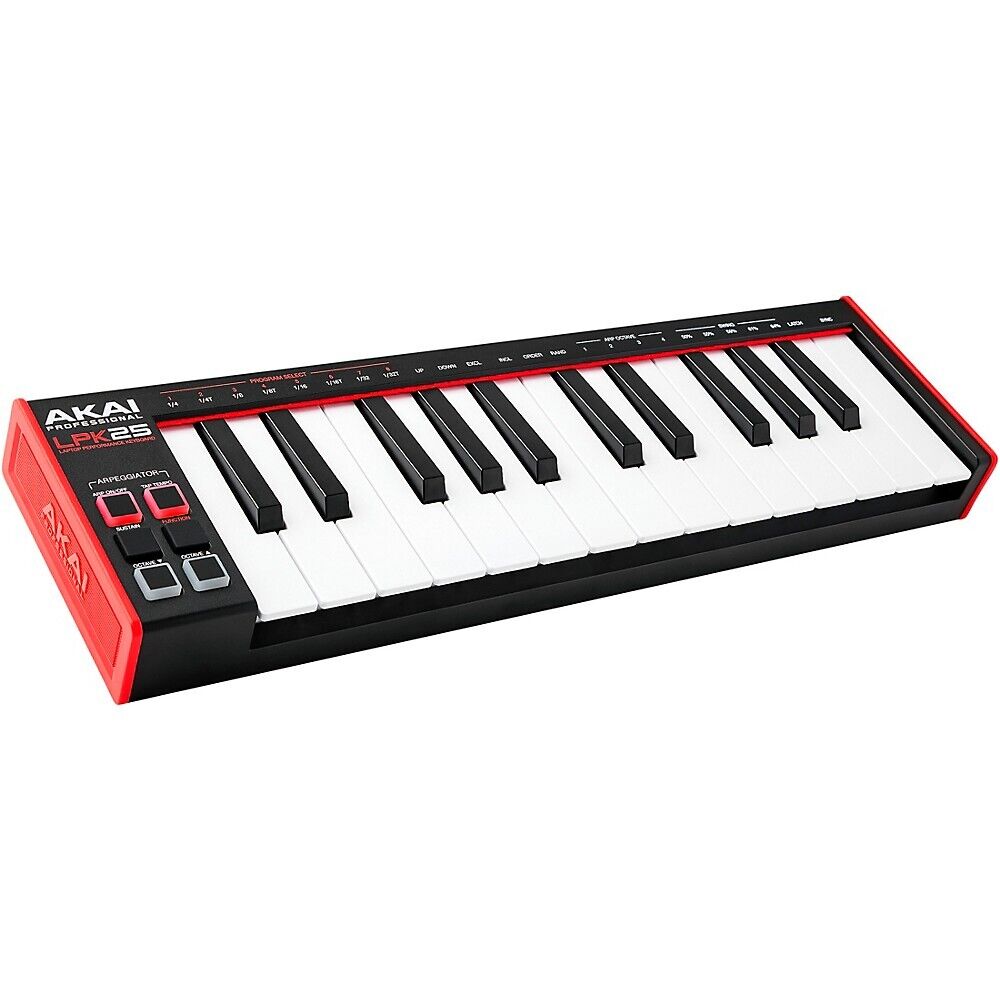 Akai Professional LPK25 MK2 25-Key USB-MIDI Keyboard Controller - Fresh Stock Dated February 2026