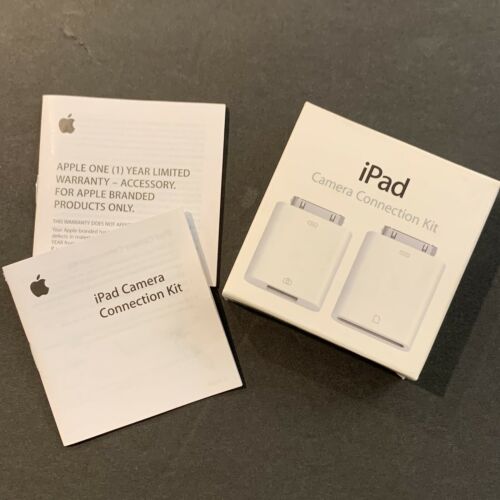 Apple iPad Camera Connection Kit (30-Pin) - MC531ZM/A - A1358, A1362 - Fresh Stock Dated February 2026