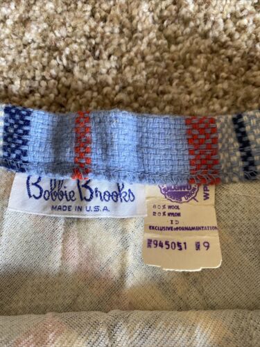 Vintage Bobbie Brooks Wool Skirt - Fresh Stock Dated December 2025