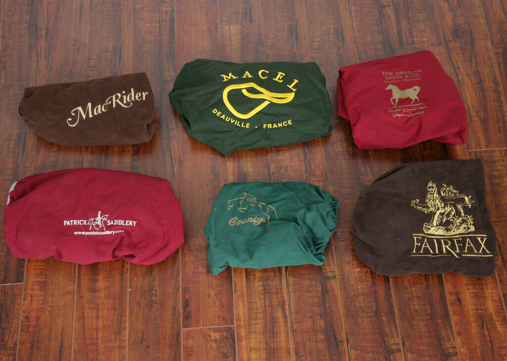 VARIOUS SADDLE COVERS - Fresh Stock Dated December 2025