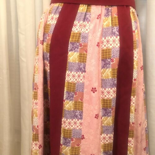 Vintage 1970 Chessa Davis Patchwork Maxi - Fresh Stock Dated February 2026