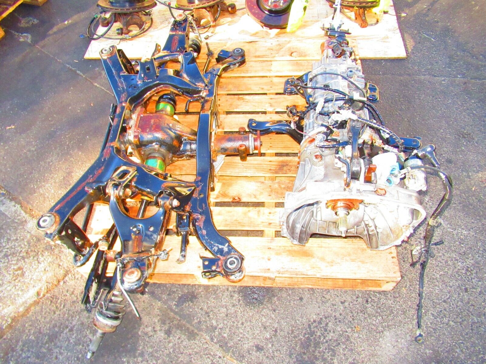 15-19 SUBARU WRX STI 6 SPEED TRANSMISSION R180 DIFFERENTIAL 6 POT BREMBO BRAKES - Fresh Stock Dated February 2026