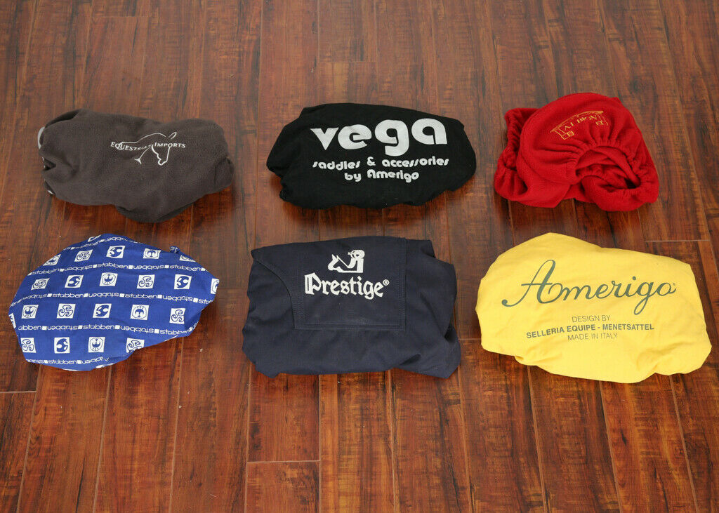 VARIOUS SADDLE COVERS - Fresh Stock Dated December 2025