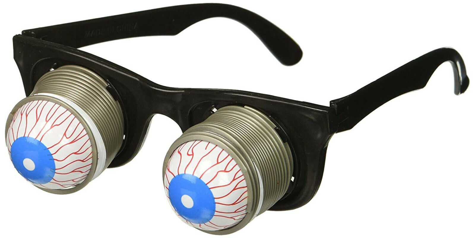 Droopy Drooping Eye Glasses joke spring fun gag gift classic novelty optometrist - Fresh Stock Dated February 2026