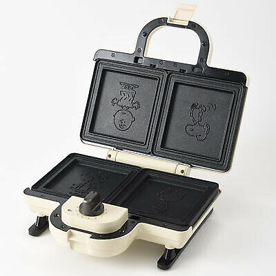 BRUNO Peanuts Snoopy Hot Sand Maker Double BOE069-ECRU NEW Japan AC 100V - Fresh Stock Dated February 2026