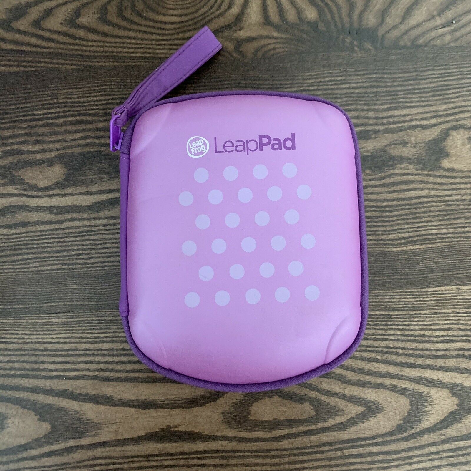 LeapFrog  LeapPad 1, 2, or 3 Explorer Carrying Case - Purple Poka Dot - Fresh Stock Dated February 2026