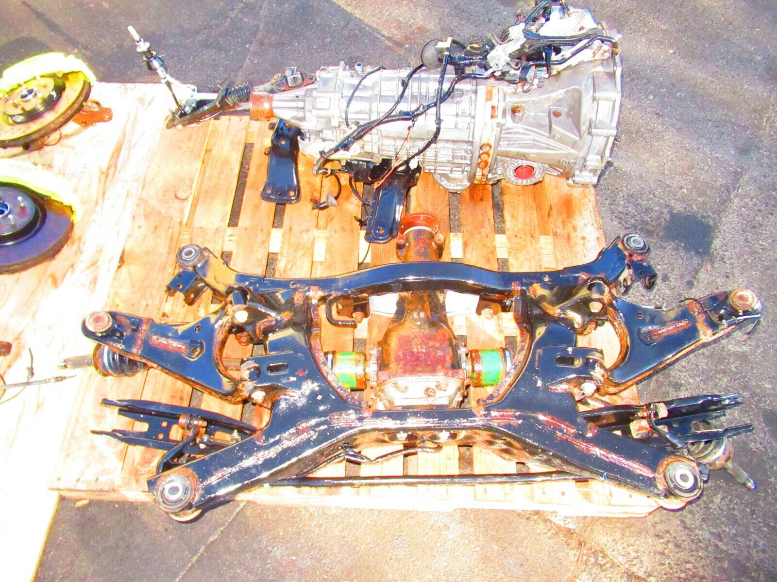 15-19 SUBARU WRX STI 6 SPEED TRANSMISSION R180 DIFFERENTIAL 6 POT BREMBO BRAKES - Fresh Stock Dated February 2026