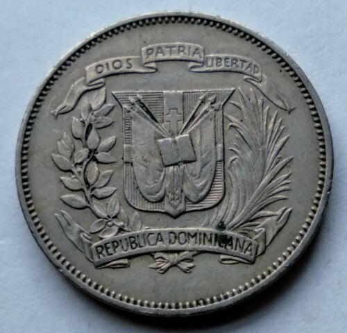 1967 Dominican Republic 25 Centavos • XF-AU *630b - Fresh Stock Dated February 2026