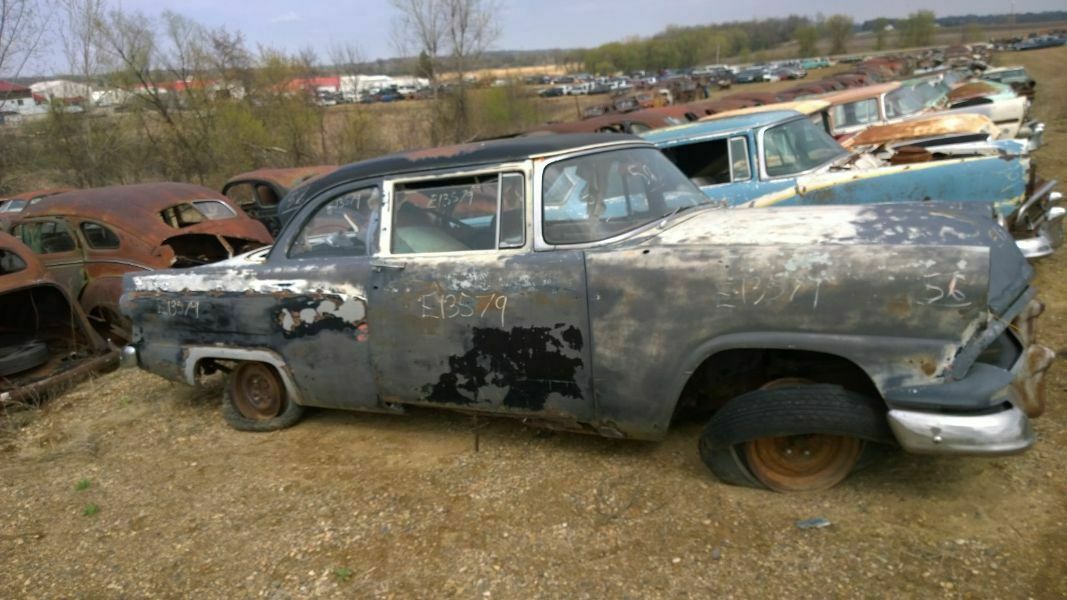 1956 FORD MANUAL TRANSMISSION 3-SPEED V-8 45492 - Fresh Stock Dated February 2026