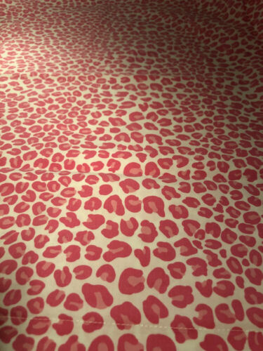 POTTERY BARN TEEN STANDARD PINK LEOPARD CHEETAH PRINT PILLOW SHAM - Fresh Stock Dated December 2025