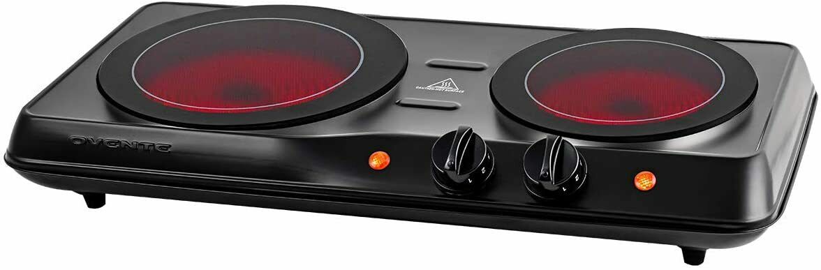 Ovente Hot Plate Electric Countertop Infrared Stove BGI Series - Fresh Stock Dated December 2025