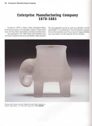 Vintage Glass Elephants Collector Guide 1880s Up incl Fenton Fostoria & Others - Fresh Stock Dated December 2025