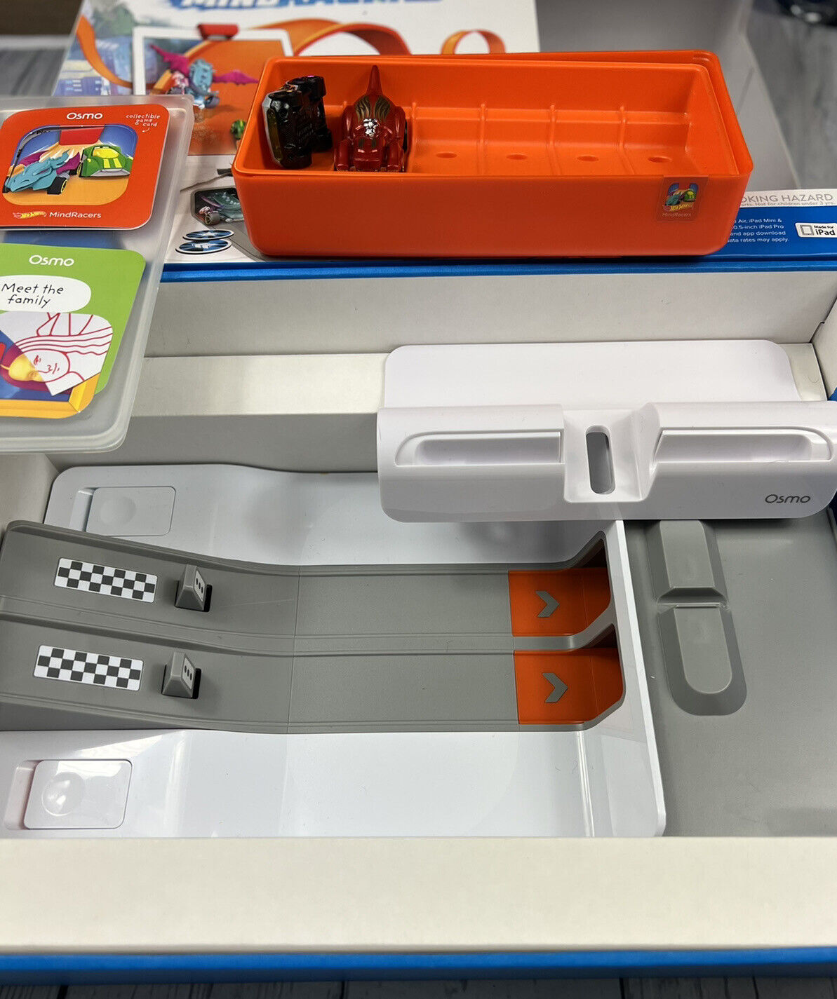 OSMO Hot Wheels Mindracers Kit Set 2 Cars Launchpad iPad Base   Storage - Fresh Stock Dated February 2026