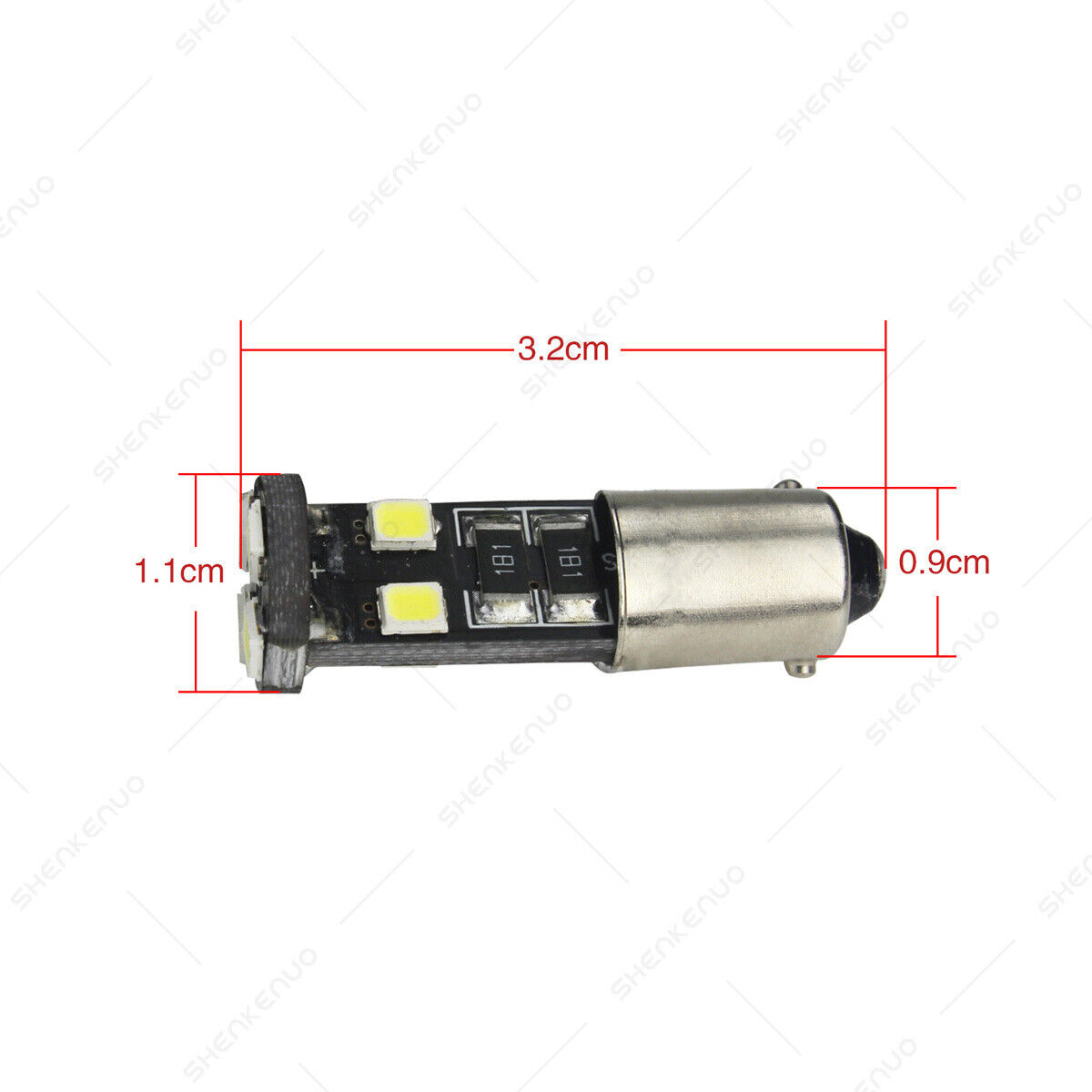 For Honda Goldwing GL1200L Limited 1985 - 2X 12929 LED Parking Light Bulbs White - Fresh Stock Dated February 2026