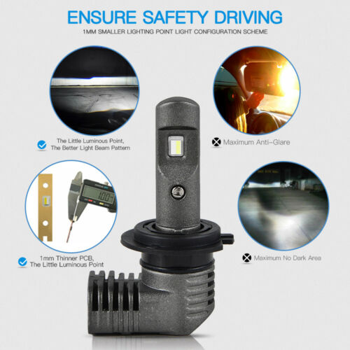 Bevinsee H7 LED Headlight Bulb For Aprilia RST1000 Mille R Buell Lightning XB12S - Fresh Stock Dated February 2026