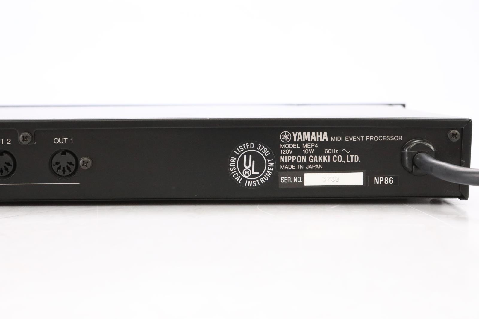 Yamaha MEP4 MIDI Event Processor w/ Owner's Manual & Example Book #45870 - Fresh Stock Dated February 2026