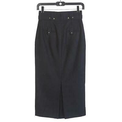 RARE Designer Vintage 1990s TOM FORD Stud Closure Sailor Style Long Wiggle Skirt - Fresh Stock Dated February 2026