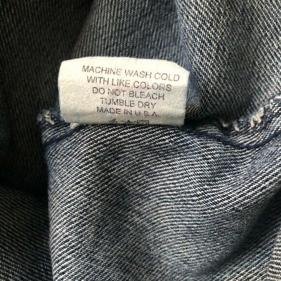 Vintage Heart Moon Star Women's Maxi Blue Denim A Line Skirt Size 4 - Fresh Stock Dated February 2026