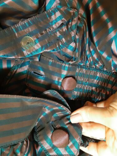 Retro Vintage Swing SZ M/L Taffeta Type Skirt w/Pockets Made in Canada - Fresh Stock Dated February 2026