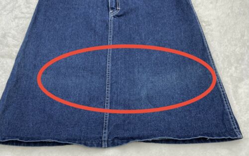Vintage 80s Gitano Women’s Jean Pencil Skirt High Waisted Denim - Fresh Stock Dated February 2026