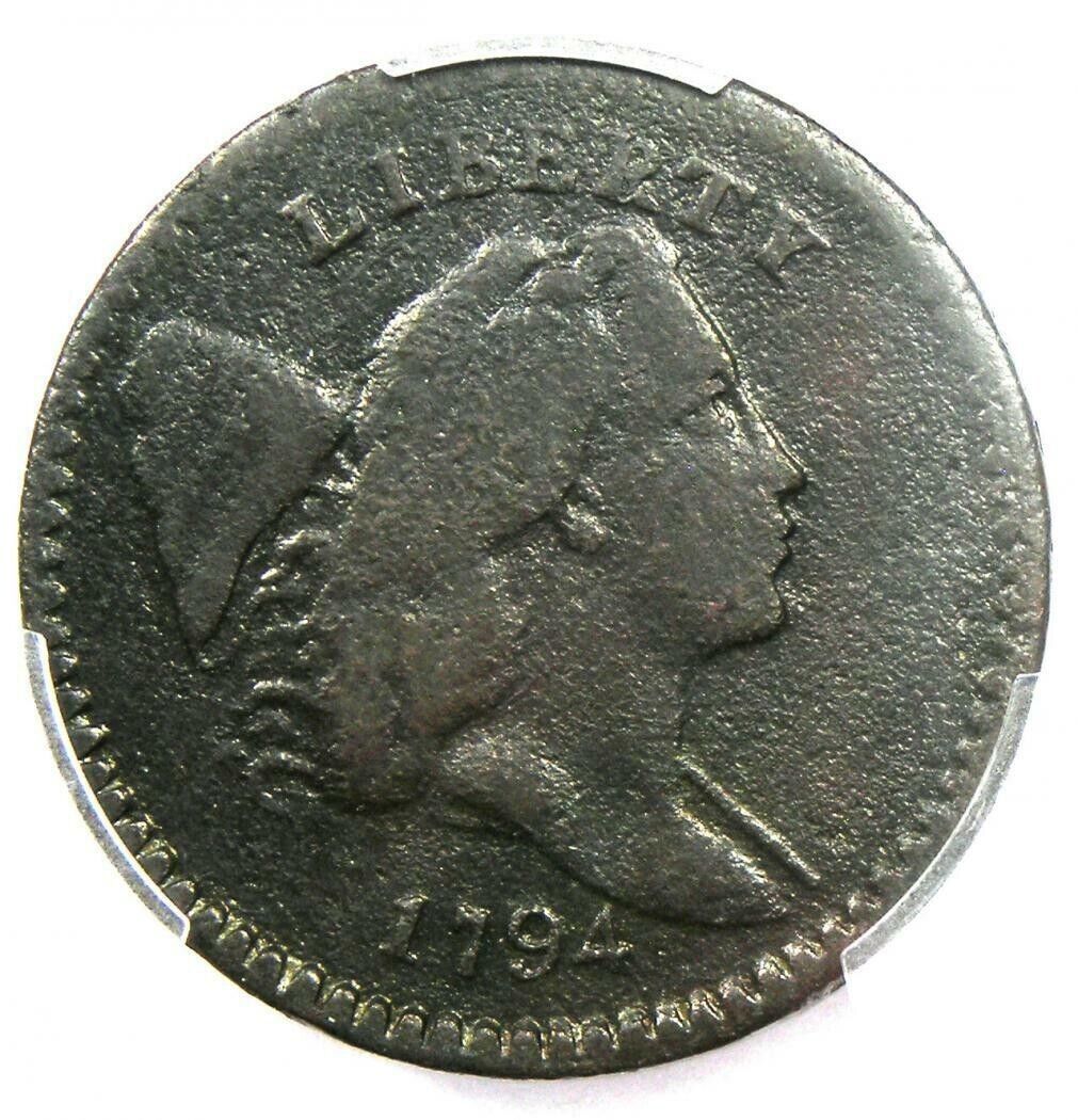 1794 Liberty Cap HALF CENT *PCGS Fine* C-7, 35-50 Known *FAST FREE SHIPPING!!! - Fresh Stock Dated February 2026