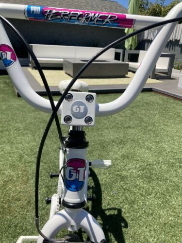 GT 24” cruiser Bmx Bike W Old School 1987 Gt Performer Decals - Fresh Stock Dated February 2026