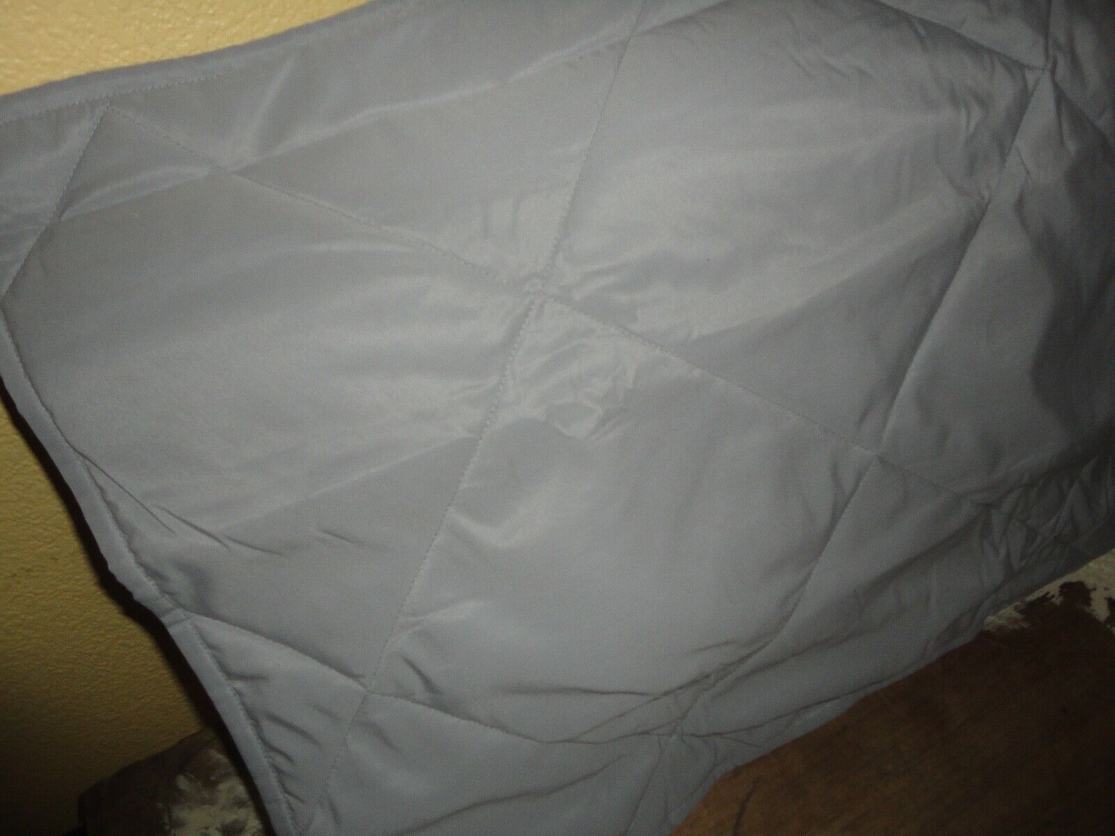 POTTERY BARN PB TEEN LIGHT GRAY QUILTED (1) STANDARD PILLOW SHAM 20 X 26 - Fresh Stock Dated December 2025