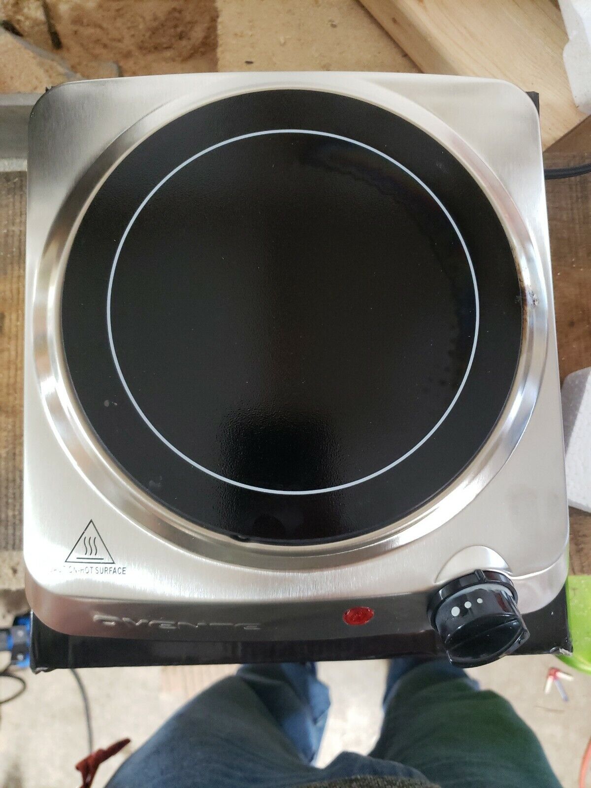 OVENTE BGI101S PORTABLE INFRARED COOKTOP Used Q - Fresh Stock Dated February 2026