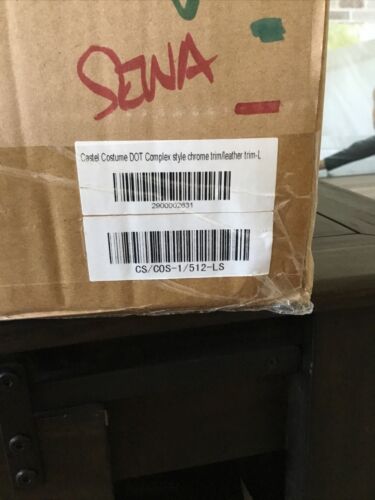 Les Ateliers Ruby Helmet / Castel Costume Ayrton Senna Size L 59-60 DOT - Fresh Stock Dated February 2026