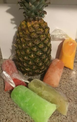 650 BOLSAS para HELADOS Bolis 8×26 Saborines bolsitas para hielitos plastic bags - Fresh Stock Dated December 2025