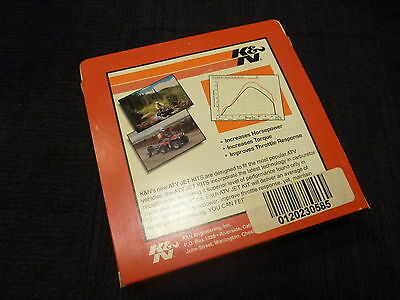 1999 Arctic Cat 300 K&N ATV Jet kit Stage 1 - Fresh Stock Dated February 2026