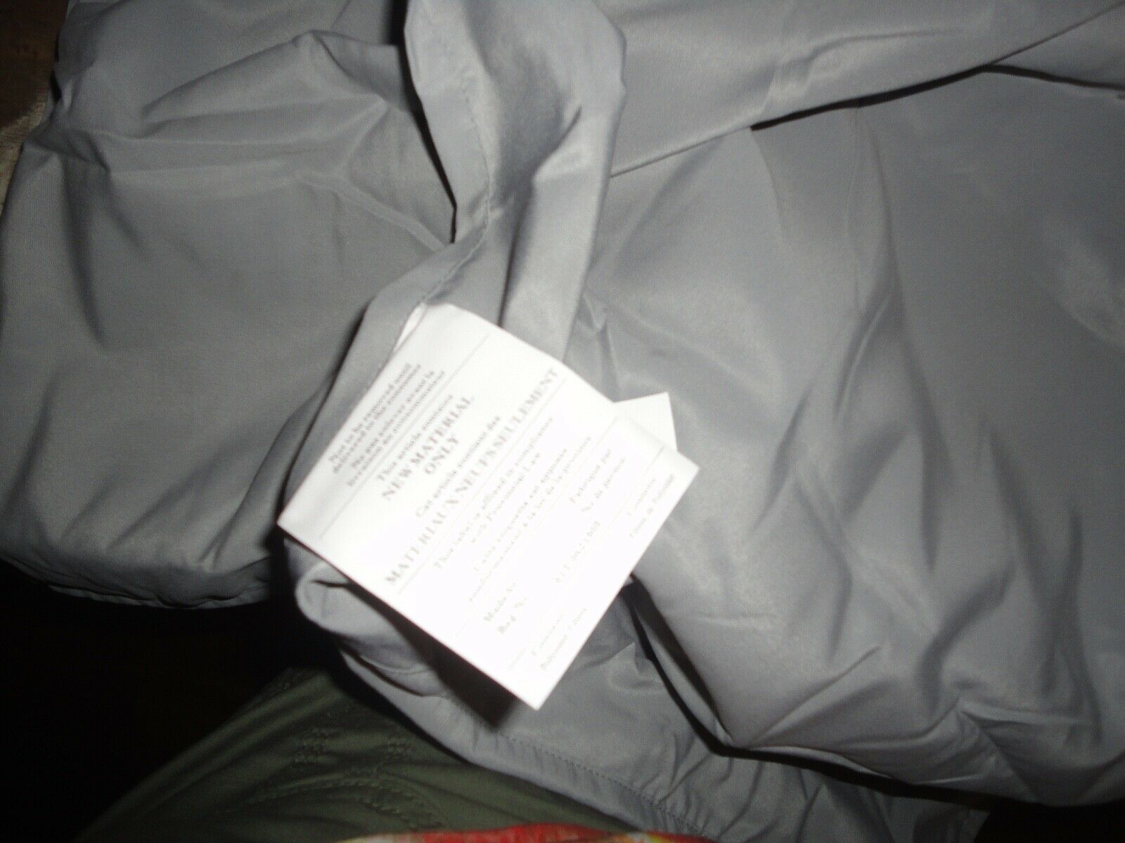 POTTERY BARN PB TEEN LIGHT GRAY QUILTED (1) STANDARD PILLOW SHAM 20 X 26 - Fresh Stock Dated December 2025