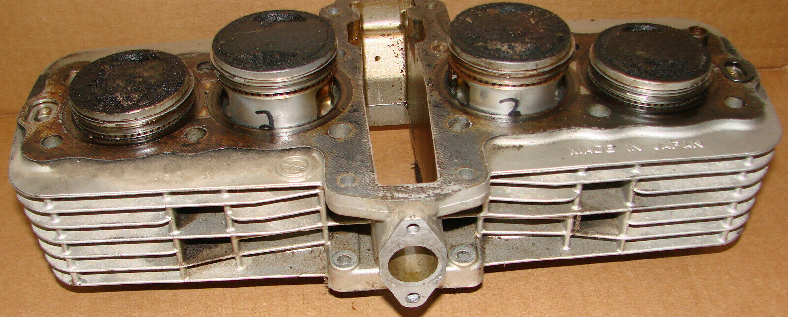 CYLINDERS BARRELS with PISTONS ----- 1981 KAWASAKI KZ550 C2 LTD - Fresh Stock Dated February 2026